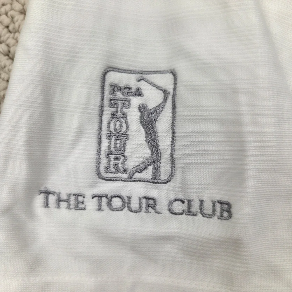 Adidas ClimaCool‎ Golf Polo Shirt PGA Sobel Cup The Tour Club White Mens XL